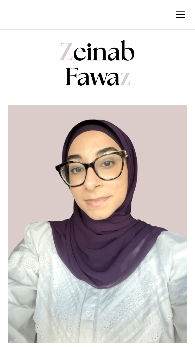 Zeinab Fawaz Portfolio